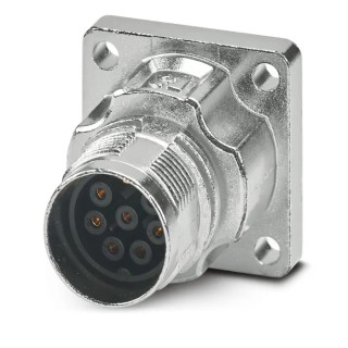 Phoenix Contact Circular Connector, 8 Contacts, Front Mount, Socket, Female, IP66 IP68, M17 Size, 14A, 630V 1628911