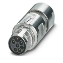 Phoenix Contact Circular Connector Cable Mount, 6 Contacts, Male Plug, M17 PRO Series, IP67 IP68, 630 V, 14 A 1628954