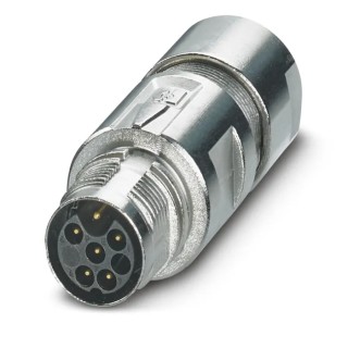 Phoenix Contact Circular Connector Cable Mount, 6 Contacts, Male Plug, M17 PRO Series, IP67 IP68, 630 V, 14 A 1628954