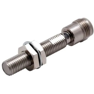 Omron Threaded Barrel Inductive Proximity Sensor M8 PNP 30 V dc 2 mm Detection E2E-X2B2L8-M1