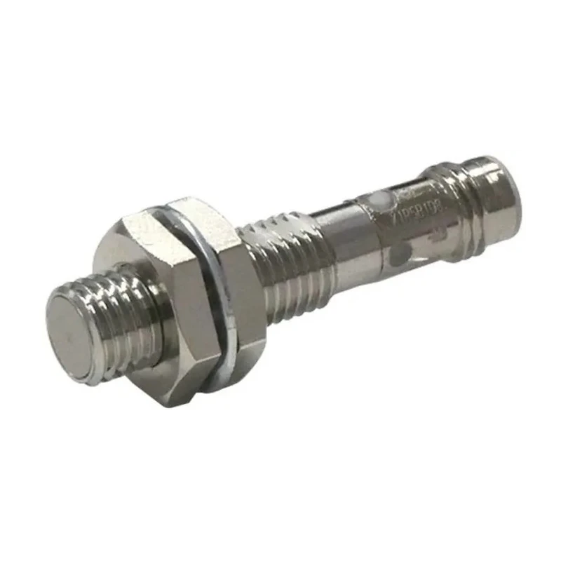 Omron Threaded Barrel Inductive Proximity Sensor M8 NPN 30V DC 200mA 2mm Detection Range E2E-X2C1L8-M1