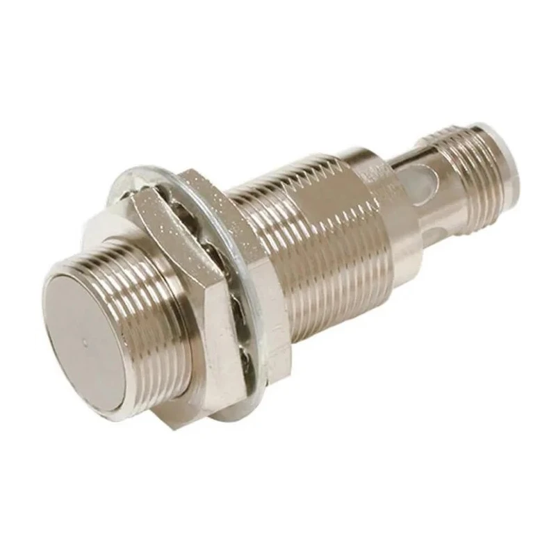 Omron Threaded Barrel Inductive Proximity Sensor M18 NPN 30 V DC 8 mm Detection E2E-X8C218-M1