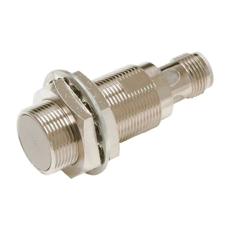 Omron Threaded Barrel Inductive Proximity Sensor M18 8mm Detection 30V DC 100mA E2E-X8C318-M1