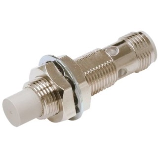 Omron Threaded Barrel Inductive Proximity Sensor M12 NPN Output 30 V dc 8 mm Detection E2E-X8MC212-M1