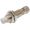 Omron Threaded Barrel Inductive Proximity Sensor M12 NPN Output 30 V dc 8 mm Detection E2E-X8MC212-M1