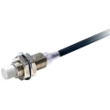 Omron Threaded Barrel Inductive Proximity Sensor M12 NPN Output 30V DC 8mm Detection Length 47.1mm E2E-X8MC212 2M