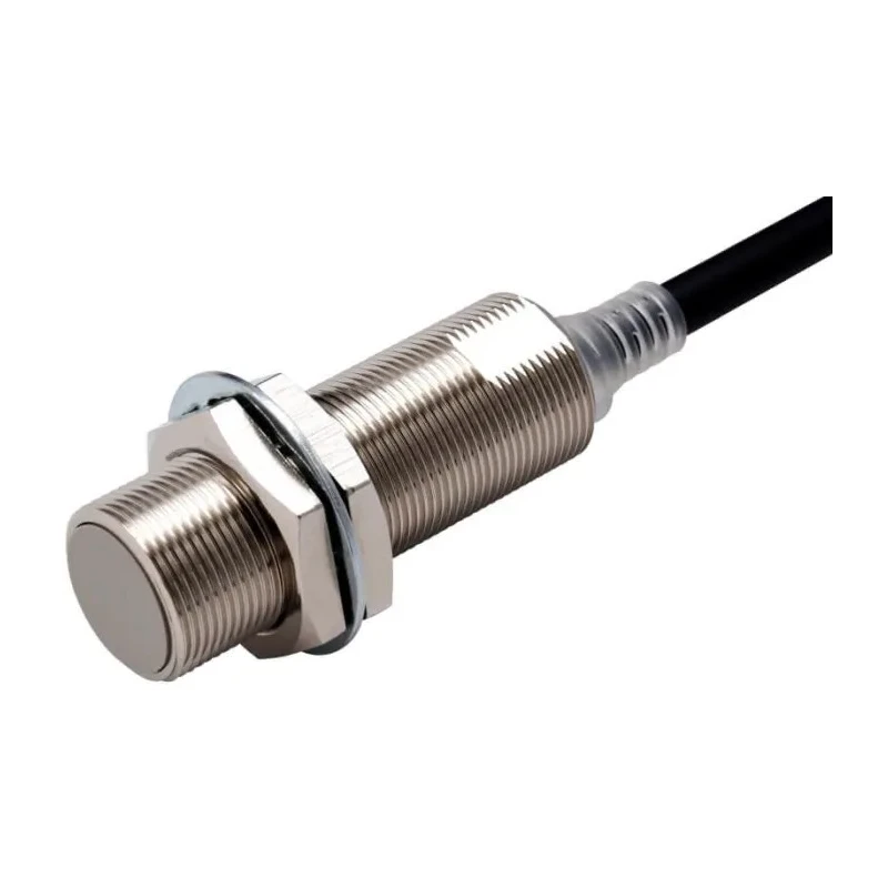 Omron Threaded Barrel Inductive Proximity Sensor M18 PNP 30V DC 8mm Detection E2E-X8B2L18 2M