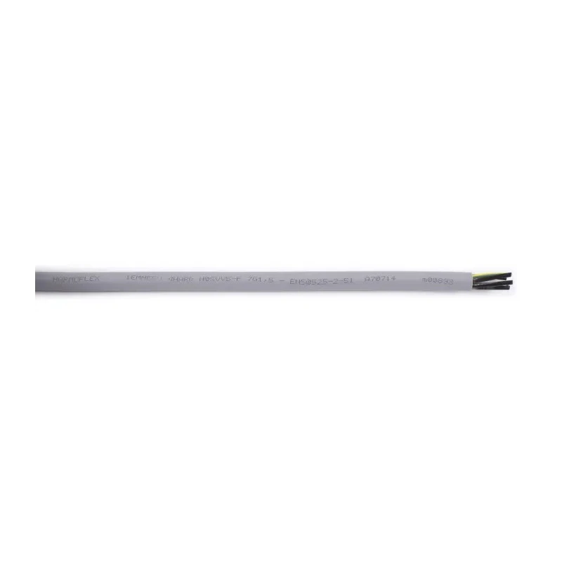 AXINDUS HARMOFLEX Control Cable 7 Cores 1.5mm² 14 AWG Unscreened 100m Grey Polyvinyl Chloride Sheath H1070150