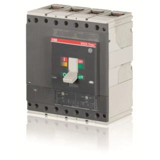 ABB Tmax Molded Case Circuit Breaker 4-Pole 500A Breaking Capacity 40kA Fixed Mount 1SDA054533R1 T5V630 FF TMA 500A V