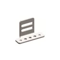 ABB ZX Series Metal Mounting Bracket for TriLine Enclosures 150 mm x 92 mm x 150 mm 2CPX046066R9999