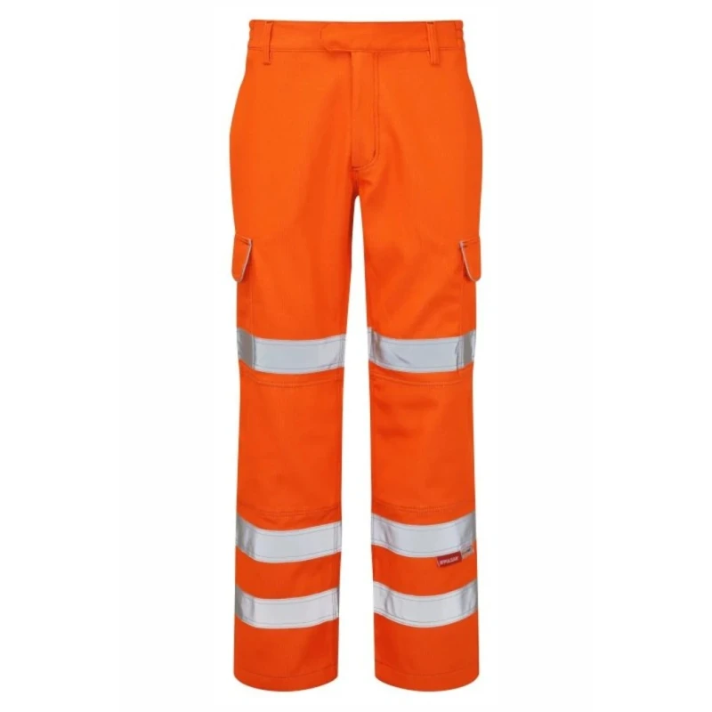 PULSAR Men's Hi Vis Trouser Orange 28-50 in Waist PRARC07