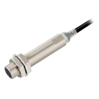 Omron Threaded Barrel Inductive Proximity Sensor M12 PNP 4mm Detection 30V DC 200mA E2E-X4B1TL12 5M
