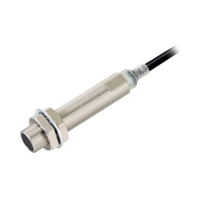 Omron Threaded Barrel Inductive Proximity Sensor M12 PNP 4mm Detection 30V DC 200mA E2E-X4B1TL12 5M