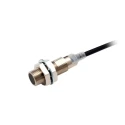 Omron Threaded Barrel Inductive Proximity Sensor M12, PNP Output, 30 V DC, 4 mm Detection Range, 5m Cable E2E-X4B212 5M
