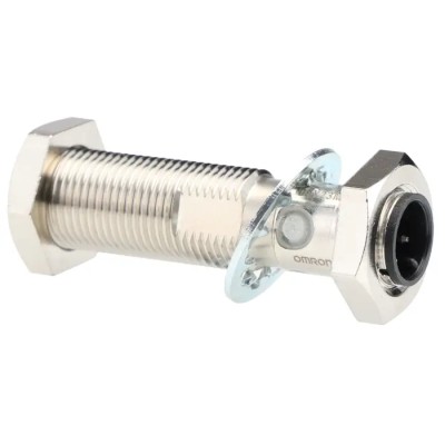 Omron Threaded Barrel Inductive Proximity Sensor M12 NPN 30V dc, 4mm Detection, Brass Body E2E-X4C212-M1