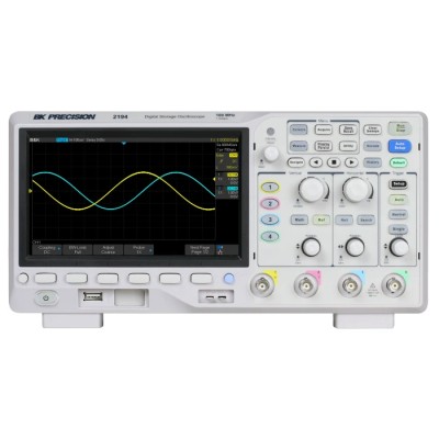 BK Precision 100 MHz Bench Oscilloscope 4-Channel 7-inch Display BK2194