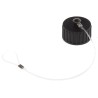 Hirschmann Circular Connector Dust Cap Polyamide Black IP67 Rated 831620100 CM 02 SD 14S