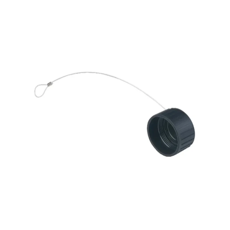 Hirschmann Circular Connector Dust Cap Polyamide Black IP67 Rated 831620100 CM 02 SD 14S