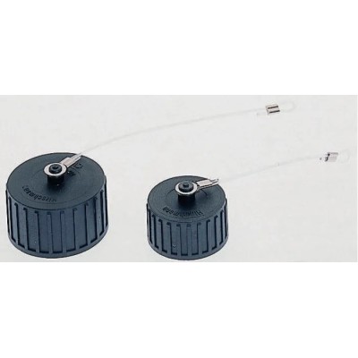 Hirschmann CM MIL-DTL-5015 Female Dust Cap Polyamide Black Protective Cap Cord Included 831766100 CM 02 SD 20