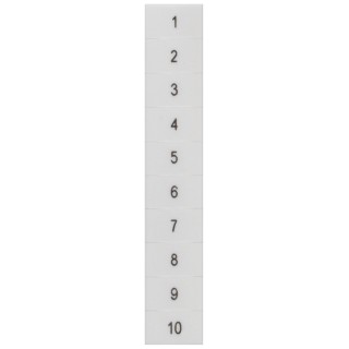 Siemens Marker Strip for use with Terminal Block Standard Labelling System 8WH8140-3AB55