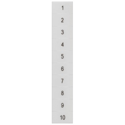 Siemens Marker Strip for use with Terminal Block Standard Labelling System 8WH8140-3AB55