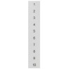 Siemens Marker Strip for use with Terminal Block Standard Labelling System 8WH8140-3AB55