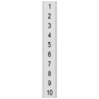 Siemens Marker Strip for use with Standard Labelling System Terminal Block 8WH8141-1AB35