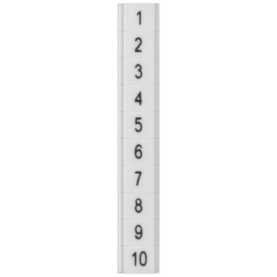 Siemens Marker Strip for use with Standard Labelling System Terminal Block 8WH8141-1AB35