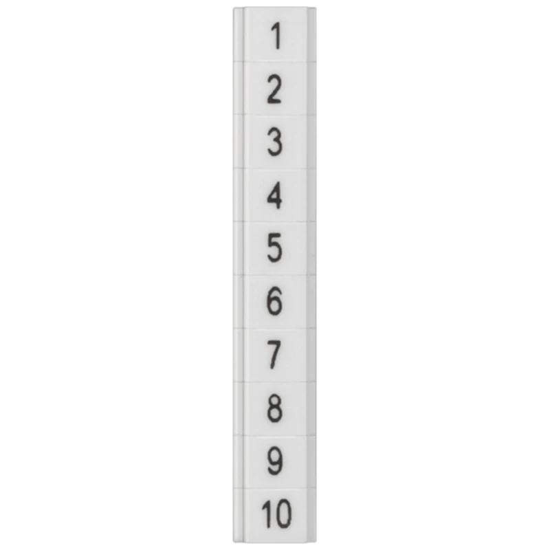 Siemens Marker Strip for use with Standard Labelling System Terminal Block 8WH8141-1AB35