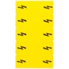 Siemens Inscription Label for Terminal Block, Standard Labelling System, Yellow, CE & EAC Certified 8WH9060-5BA06
