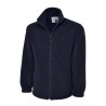 Uneek Anti-Pilling Fleece Jacket Polyester Men M 2 Outer Pockets Full Zip UC601