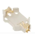 RS PRO Surface Mount High Temperature Thermoplastic CR2032 Battery Holder with Leaf Spring Termination CR2032