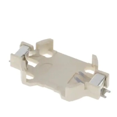 RS PRO CR2032 Battery Holder Leaf Spring High Temperature Thermoplastic Surface Mount 4.65mm Height CR2032