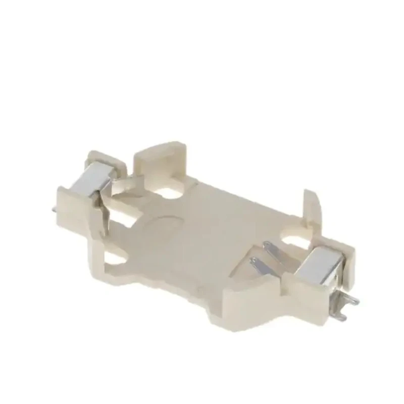 RS PRO CR2032 Battery Holder Leaf Spring High Temperature Thermoplastic Surface Mount 4.65mm Height CR2032