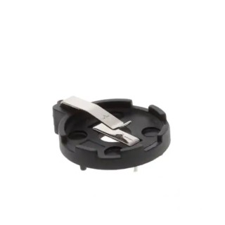 RS PRO CR2477 Battery Holder Leaf Spring PCB Mount Polybutylene Terephthalate Body RS PRO