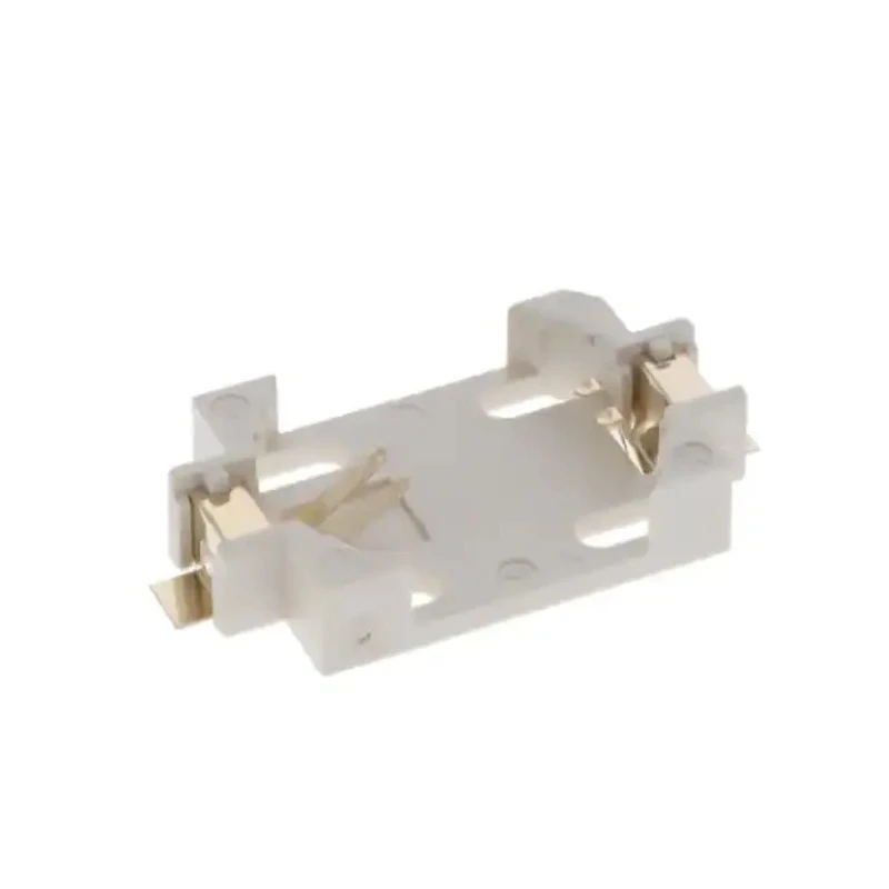 RS PRO CR2032 Battery Holder Leaf Spring Surface Mount High Temperature Thermoplastic Body 28.5mm Length CR2032