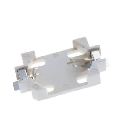 RS PRO CR2032 Battery Holder Leaf Spring Surface Mount High Temperature Thermoplastic Body RS PRO CR2032