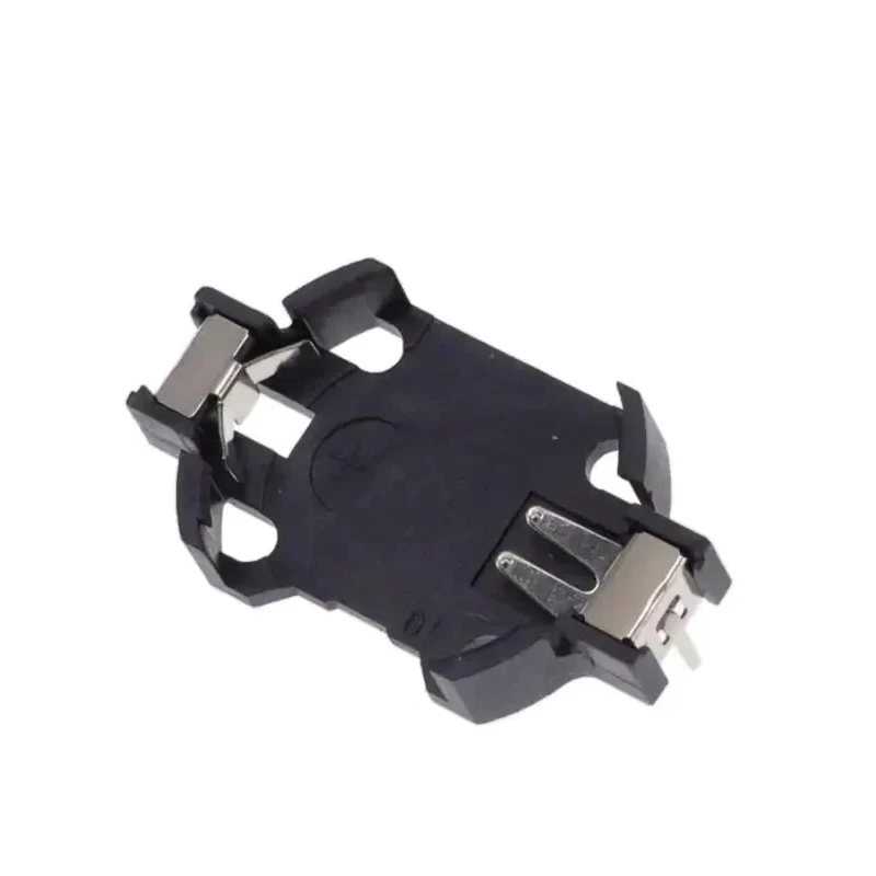RS PRO CR2032 Battery Holder Leaf Spring High Temperature Thermoplastic Through Hole Mount 5.18mm x 28.55mm x 16mm CR2032