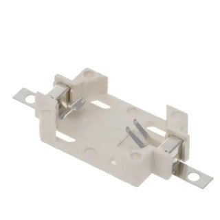 RS PRO 2032 Battery Holder Leaf Spring Through Hole Mount High Temperature Thermoplastic RS PRO 237-8318