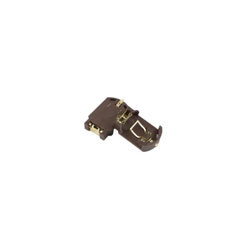 RS PRO Battery Holder Leaf Spring Surface Mount High Temperature Thermoplastic 24.1mm Length 15.7mm Width Model CR2032