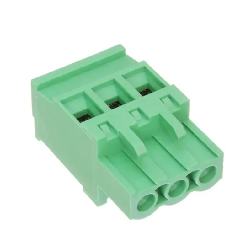 RS PRO Pluggable Terminal Block, 3-Contact, 5 mm Pitch, 1 Row, 15A Current, Polyamide Housing 237-8430