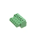 RS PRO Pluggable Terminal Block 5-Contact 3.5 mm Pitch 1 Row 300V 8A Polyamide Housing Female Connector 237-8480