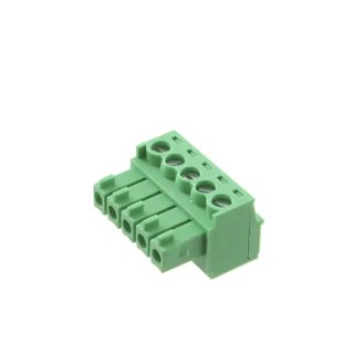 RS PRO Pluggable Terminal Block 5-Contact 3.5 mm Pitch 1 Row 8A 300V Polyamide Housing 237-8479