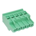 RS PRO Pluggable Terminal Block, 5-Contact, 5 mm Pitch, 1 Row, 15A Current, 300V Voltage, Polyamide Housing 237-8438