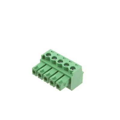 RS PRO Pluggable Terminal Block, 5-Contact, 3.81 mm Pitch, 1 Row, 300V, 8A Current, Polyamide Housing 237-8481