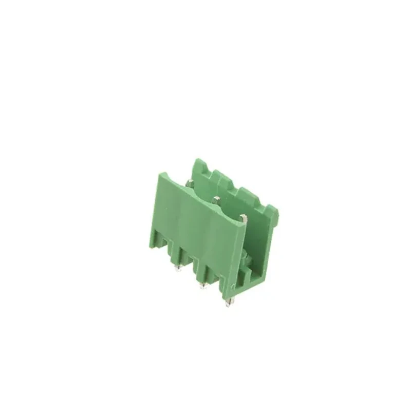 RS PRO Pluggable Terminal Block 3-Contact 5.08 mm Pitch 1 Row Screw Connection Polyamide Housing 300V 15A 237-8496