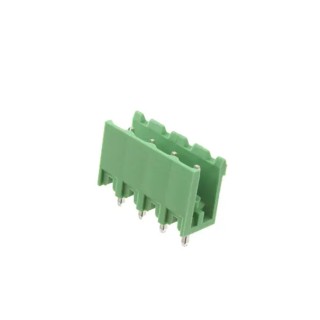 RS PRO Pluggable Terminal Block 4-Contact 5 mm Pitch 1 Row 15A 300V Polyamide Housing 237-8500