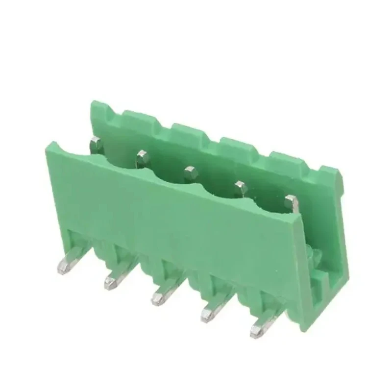 RS PRO Pluggable Terminal Block, 5-Contact, 5.08 mm Pitch, 1 Row, 15A Current, 300V, Polyamide Housing 237-8543