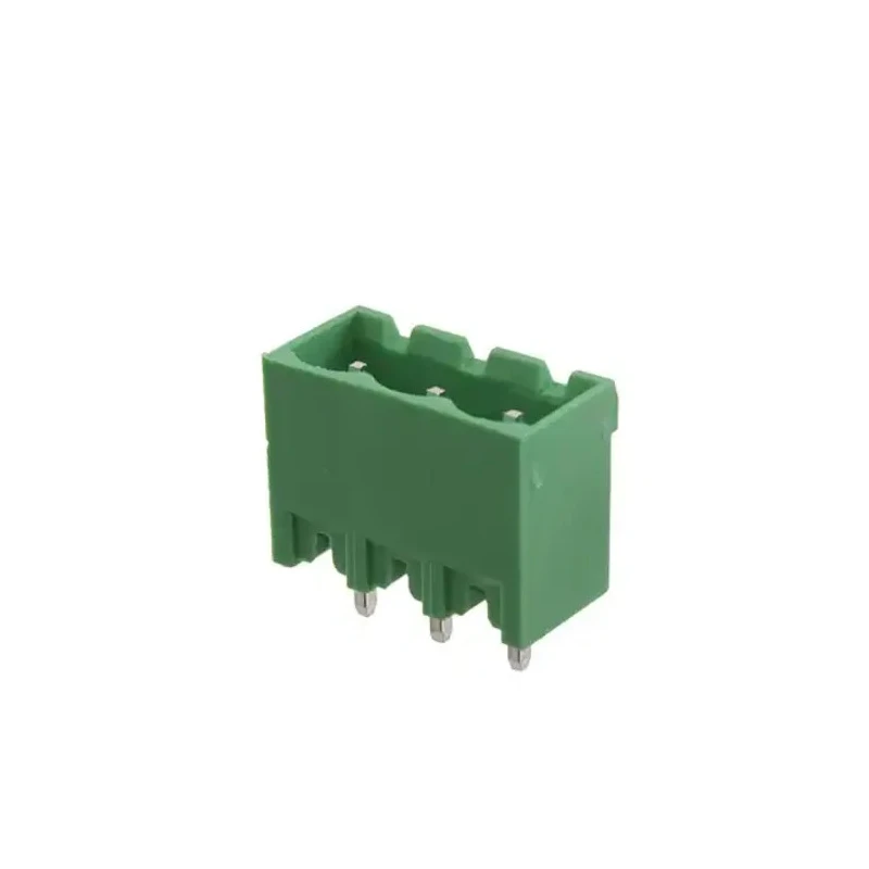 RS PRO Pluggable Terminal Block 3-Contact, 5 mm Pitch, 1 Row, Vertical Orientation, Polyamide Housing 237-8494