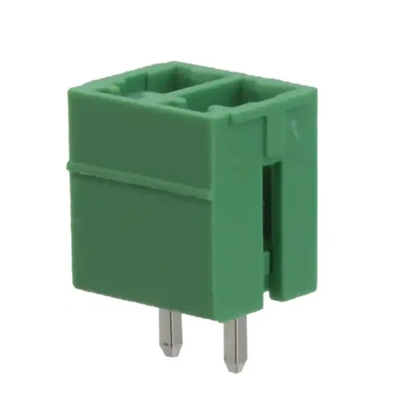 RS PRO Pluggable Terminal Block, 2-Contact, 3.81 mm Pitch, 1 Row, Green Polyamide Housing, Screw Connection, 300V 237-8550